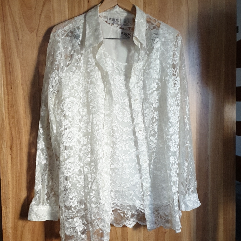 Lace Blouse Set [2]